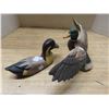 Image 1 : Duck decoy and ceramic duck