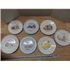 Image 1 : 7 vintage sask historical plates