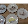 Image 3 : 7 vintage sask historical plates