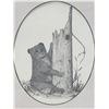 Image 2 : Glen Scrimshaw framed bear print - 10"x12"
