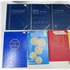 Image 2 : Lot of empty coin books and catalogues