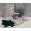 Image 1 : lot of Confetti cards, Ribbons and tiny swan