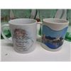 Image 3 : Lot of 4 coca-cola glasses and 2 coffee mugs
