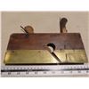 Image 3 : Vintage wooden brass hand plane