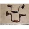 Image 2 : Pair of antique hand crank drills