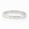 Image 6 : Classic 18k White Gold 0.15 ctw Round Pave Diamond Dual Row Wedding Band Ring