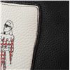 Image 5 : Fendi Jokarl Pouch Printed Leather Medium Black