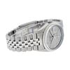 Image 3 : Rolex Mens Stainless Steel 36MM Slate Grey Roman Datejust Wristwatch