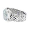 Image 5 : Rolex Mens Stainless Steel 36MM Slate Grey Roman Datejust Wristwatch
