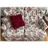 Image 1 : DECOR-REST Floral Print Loveseat 2 Seater 59x36x36