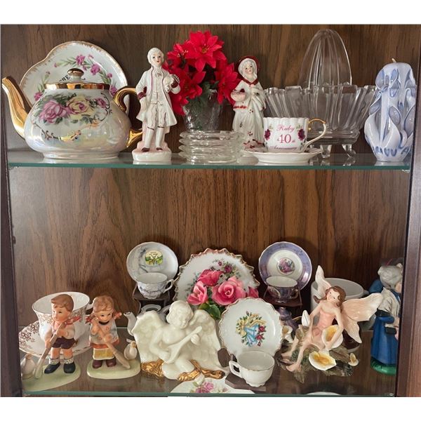 Tea Pot Ceramic Figurines Crystal Cherubs & More
