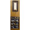 Image 1 : Collectables Spoons In Wood Shadow Box 17x12 w/ Positive Affirmation Picture