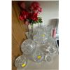 Image 1 : Assorted Crystal Glassware Candy Dishes Serving Vessels Vases & More