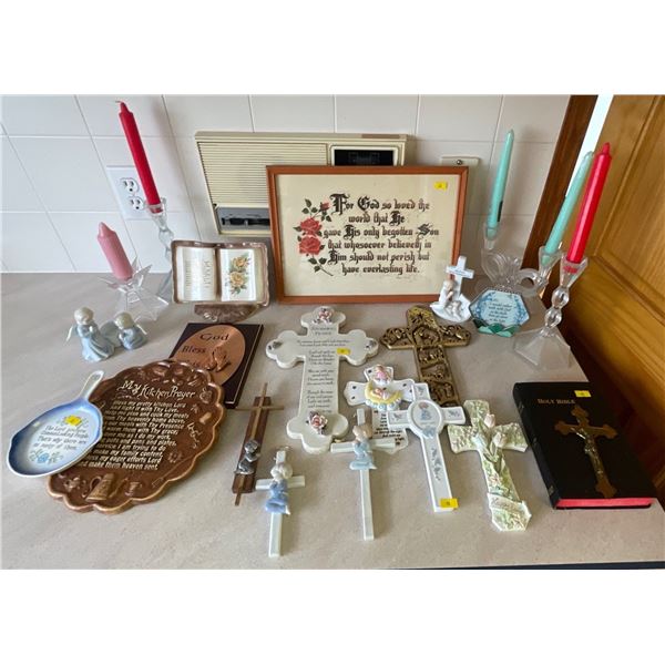 Bless This Home Religious Decorative Collectables Prayers Crosses Bible & More