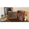 Image 1 : Beauty Essentials Mirrors Hair Brush Jewellery Box String of Pearls & More