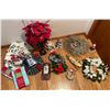 Image 1 : Assorted Holiday/ Seasonal Home Decor Wreaths Santas & More
