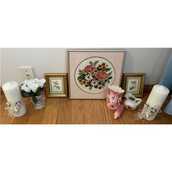 Pretty in Pink Decorative Collectable Home Decor Pieces