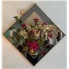Image 1 : Vintage Mirror w/ Floral Accents 24W