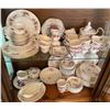 Image 1 : Collection of Dishes For Special Occasions China 8 Person Dining Set Floral Pinks & More