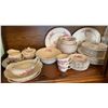 Image 3 : Collection of Dishes For Special Occasions China 8 Person Dining Set Floral Pinks & More