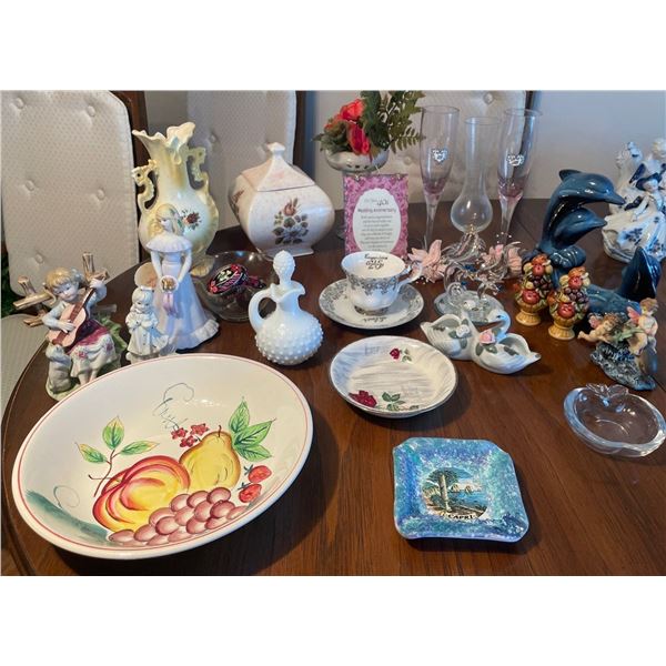 Assorted Vintage Collectables - Vases Figurines & More
