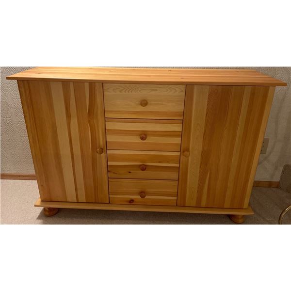 47x13x33 Beautiful Wood Grains Naked Oak Dressing Table