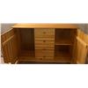 Image 2 : 47x13x33 Beautiful Wood Grains Naked Oak Dressing Table