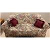Image 1 : Vintage Floral Print 3 Seat Sofa76x36c38