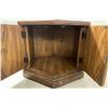 Image 3 : Octagonal Wood End Table 27x33
