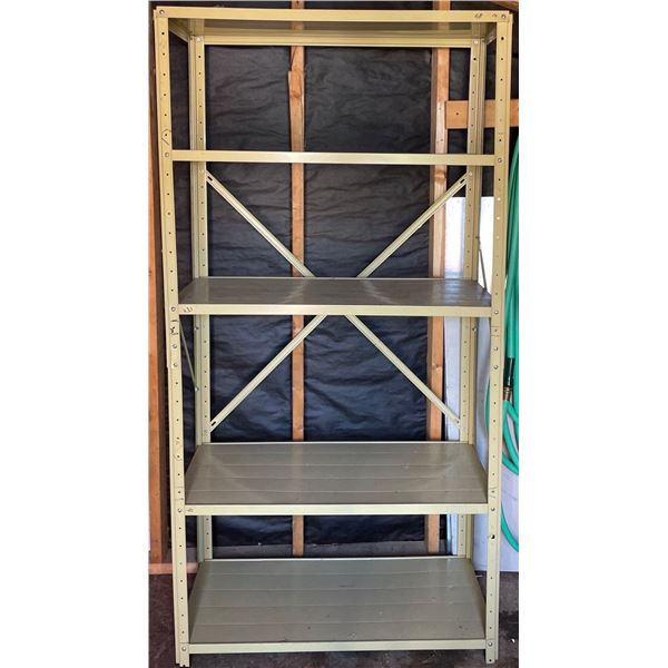 Metal Utility Shelf 34x16x72 5 Tiers