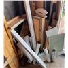 Image 1 : Assorted EavesTroph Pieces & Extendors w/ Assorted Wood Pieces