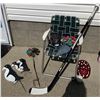 Image 1 : Vintage Lawn Chair Garden Decor Solar Powered Lantern Sherwood Hockey Stick & More