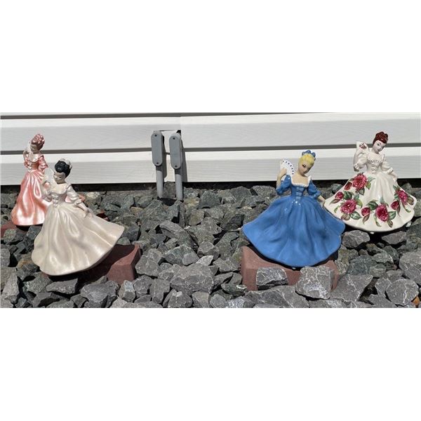 Ceramic Dancing Garden Girls