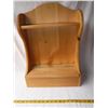 Image 1 : Wooden Shelf With Cubby Hole
