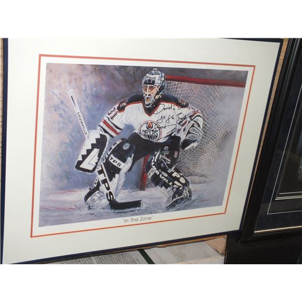 Curtis Joseph Edmonton Oilers Picture