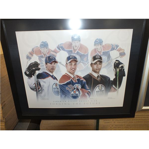 Jordon Eberle Taylor Hall, Ryan Nugent Hopkins Edmonton Oilers Picture