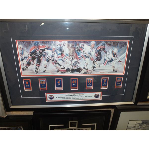 The Magnificent Seven Edmonton Oilers Picture