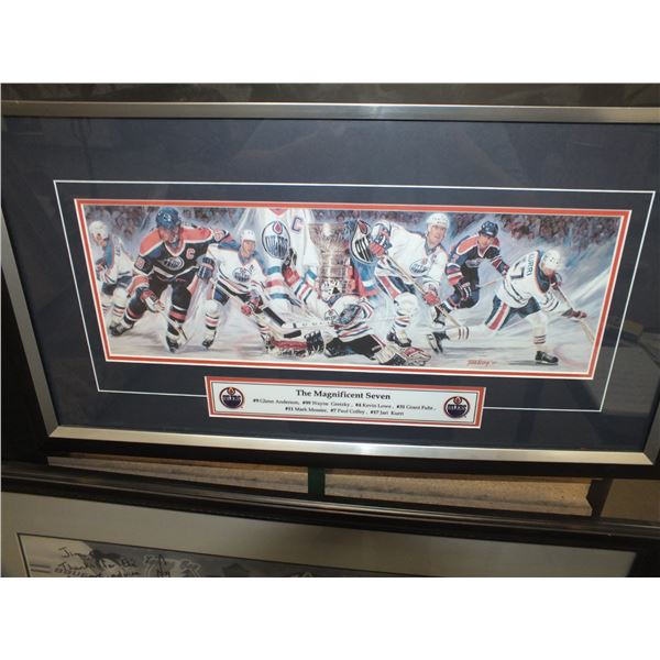 The Magnificent Seven Edmonton Oilers Picture