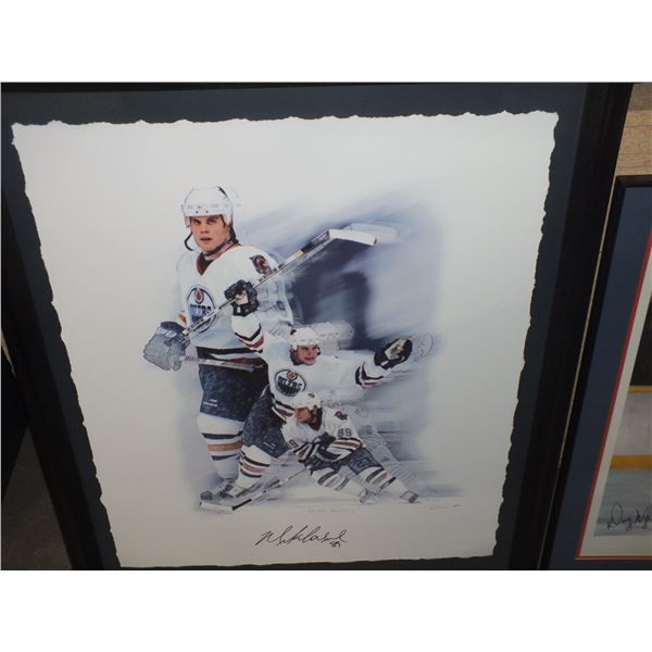 Mike Comrie Edmonton Oilers Hockey Picture