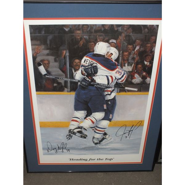 Doug Weight & Jason Arnott Edmonton Oilers Hockey Picture