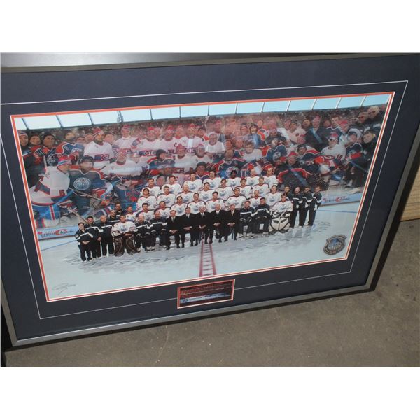 Edmonton Oilers 2003 Heritage Classic Team Photo