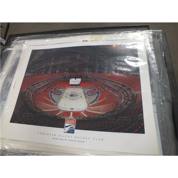 Edmonton Oilers Rogers Place Opening Night Vs Calgary Flames Oct 12/16...Print