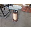Image 1 : Decorative Golf Bag Glass Top Table
