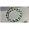 Image 1 : SINO-TIBETAN DZI BEADS AND TURQUOISE NECKLACE