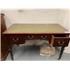 Image 2 : *OS* LEATHER TOP ANTIQUE WRITING DESK CIRCA 1880S 48 X 23 X 30