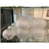 Image 2 : *OS* SHELF OF ASSORTED ANTIQUE EARLY GAS SHADES, BRILLIANT CUT GAS SHADES & MISC ELECTRIC SHADES
