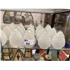 Image 2 : *OS* SHELF OF 15 GRAPE SHADES, 3 STAPLE BALL SHADES, 3 PLAIN SHADES & 3 HURRICANE SHADES