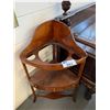 Image 2 : *OS* ANTIQUE MAHOGANY WASH STAND 21 X 16 X 40
