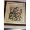 Image 2 : *OS* LOT OF 5 ASSORTED FRAMED ARTWORKS