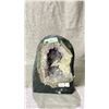 Image 1 : AMETHYST GEODE BRAZIL 3.8KG APPROX 7" RETAIL $1400